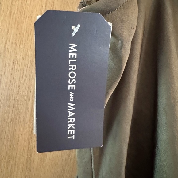 Melrose and Market Olive green Ruffle Camisole - Picture 2 of 5